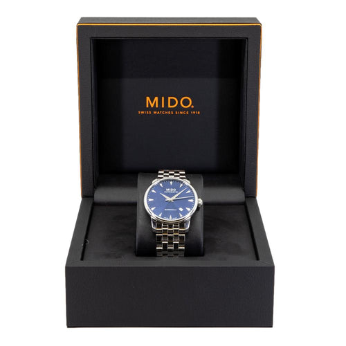 Mido M8600.4.15.1 Baroncelli Midnight Blue Gent Automatico