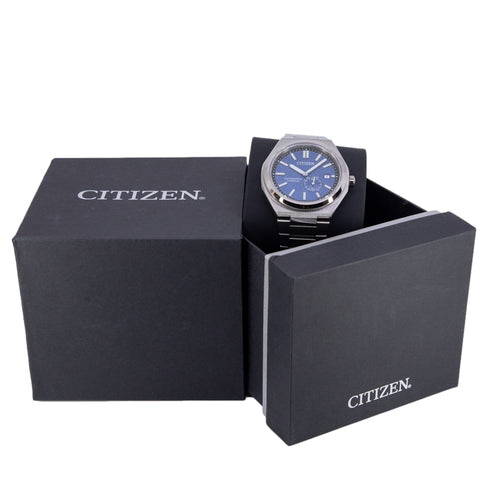 NJ0180-80L-Citizen Uomo NJ0180-80L Super Titanium Blue Dial Auto