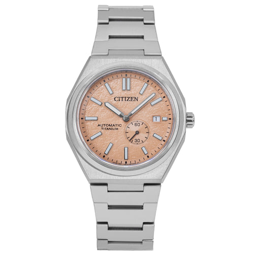 Citizen Uomo NJ0180-80Z Super Titanium Salmon Dial Auto