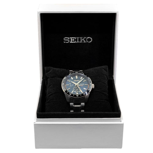 Seiko Uomo SPB219J1 Presage Sharp Edged Automatico GMT