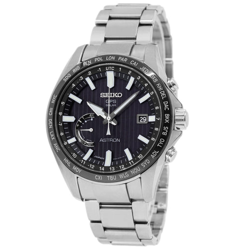 Seiko Uomo SSE161J1 Astron GPS Solar Worldtime