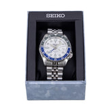 Seiko Uomo SSK033K1 5 Sports White Dial Automatico GMT