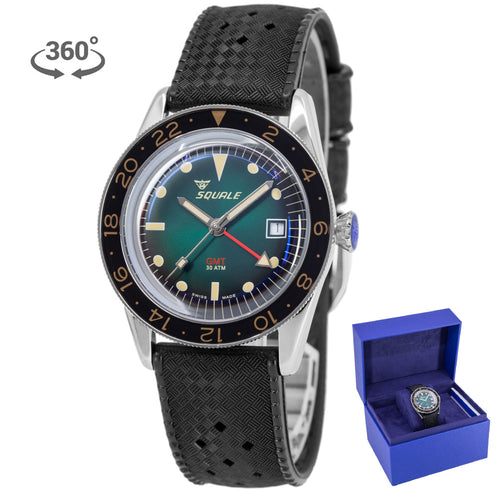 SUB-39GMGR.HT-Squale Uomo SUB-39GMGR.HT Sub-39 Vintage Green GMT Auto