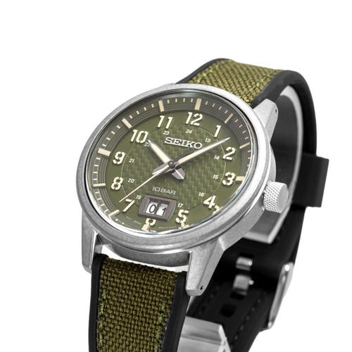 Seiko Uomo SUR323P1 Sport Khaki Quarzo