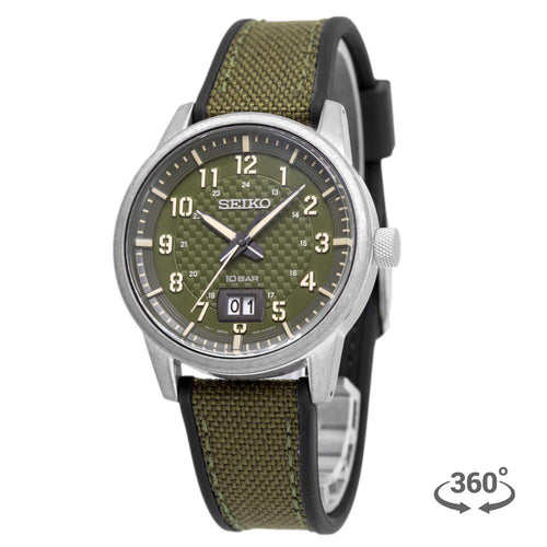 Seiko Uomo SUR323P1 Sport Khaki Quarzo