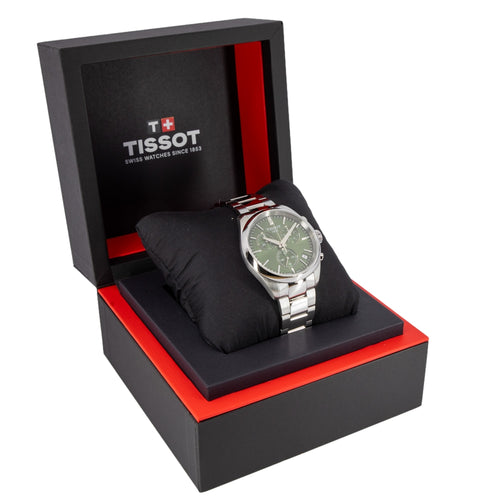 Tissot Uomo T150.417.11.091.00 PR 100 Green Dial Chrono