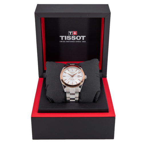 T9274074103100-Tissot Uomo T927.407.41.031.00 T-Gold 18k Gold Bezel Auto