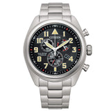 Citizen Uomo AT2480-81E Crono Super Titanio Eco-Drive