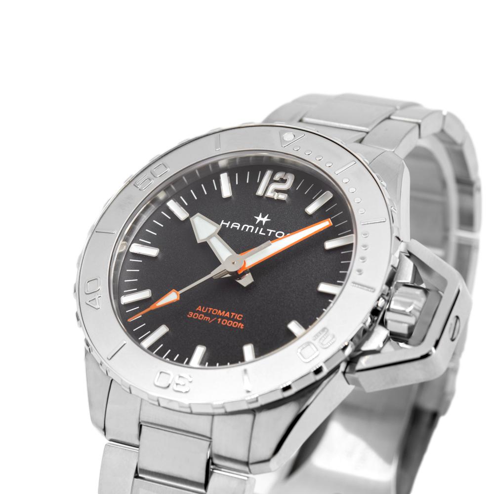 Hamilton Uomo H77815130 Khaki Navy Frogman Auto