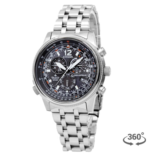 CB5850-80E-Citizen Uomo CB5850-80E Pilot Super Titanio Eco-Drive