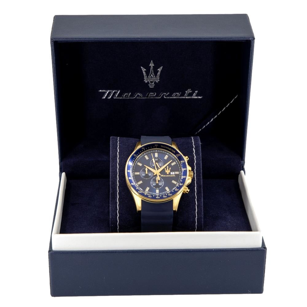 Orologio Maserati Successo Cronografo Al Quarzo Silicio R8871648006 Orologio  Da Uomo Con Cofanetto Regalo it