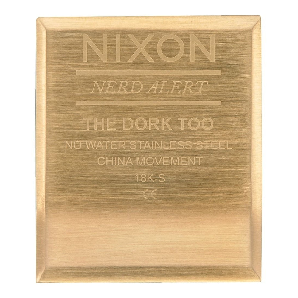 Nixon dork too gold sale